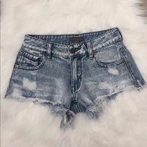 Kendall&Kylie Acid Washed Shorts
